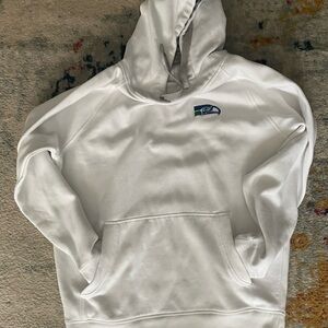 Seattle Seahawks White Hoodie Antigua